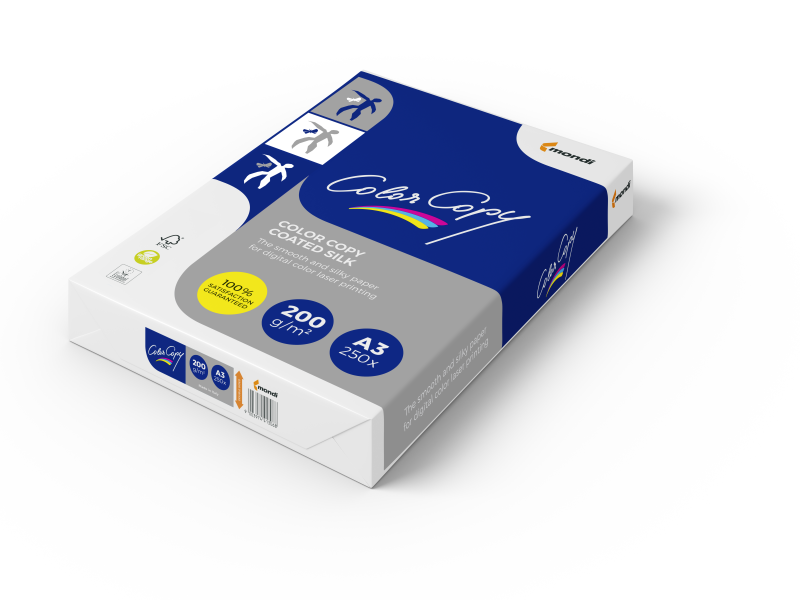 Color Copy Coated Silk 200g A3++, 250 listů