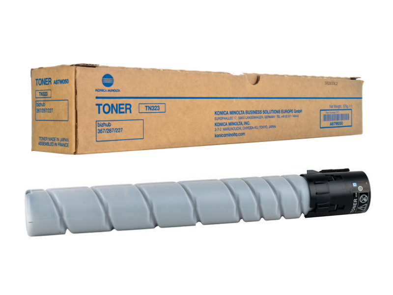 Toner černý TN-323 pro Konica Minolta bizhub 227 / 287 / 367 (23000 stran)