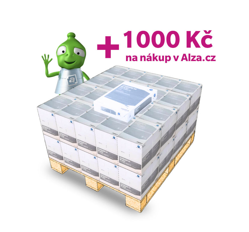 PALETA Konica Minolta Standard A4 - 40 kartonů + Alza voucher v hodnotě 1000 Kč