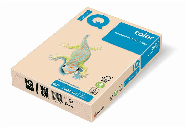 Barevný papír barva chamois CR20, A4, 160 g