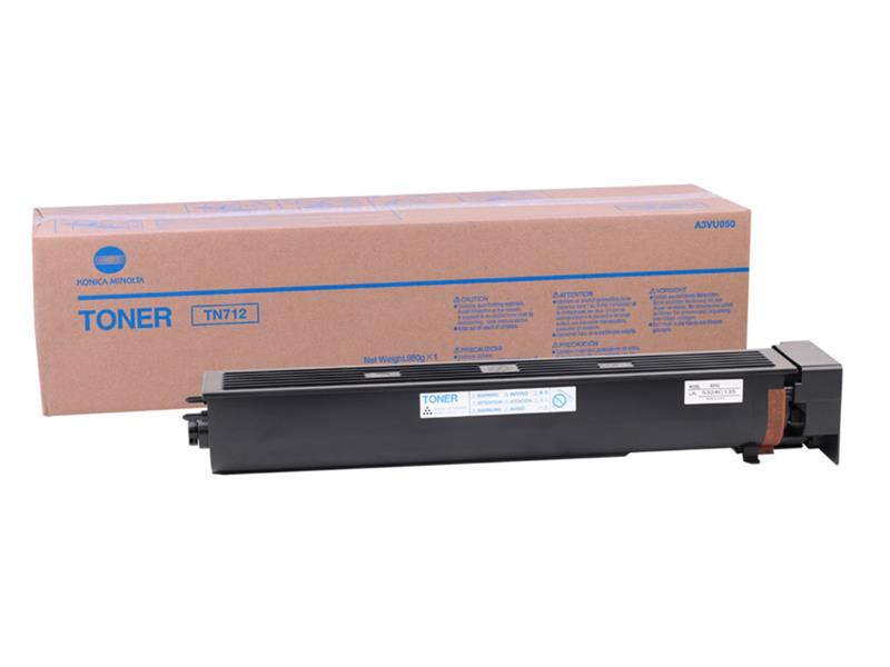 Toner černý TN-712 pro Konica Minolta bizhub 654, 654e, 754, 754e, PRO 754, PRO 754e (40 800 stran)