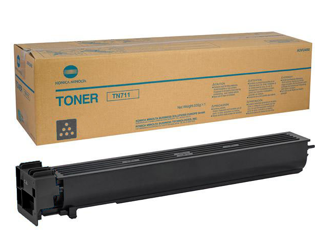 Toner černý TN-711K pro Konica Minolta bizhub C654, C654e, C754, C754e, PRO C754, PRO C754e (47 200 stran)