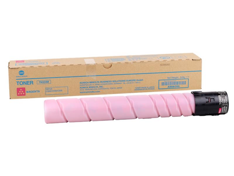 Toner purpurový TN-324M pro Konica Minolta bizhub C258 / C308 / C368 (26000 stran)