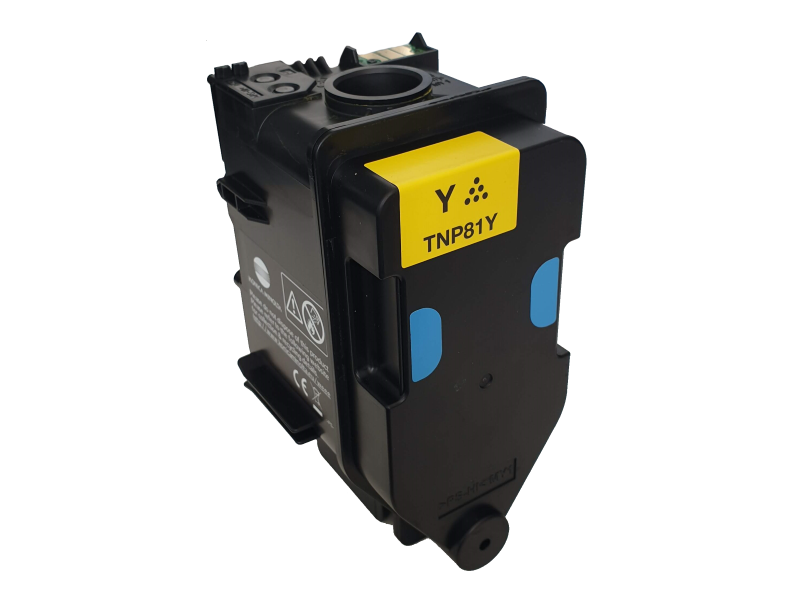 Toner žlutý TNP81Y pro Konica Minolta bizhub C3300i, C3301i, C4000i, C4001i (9000 stran)