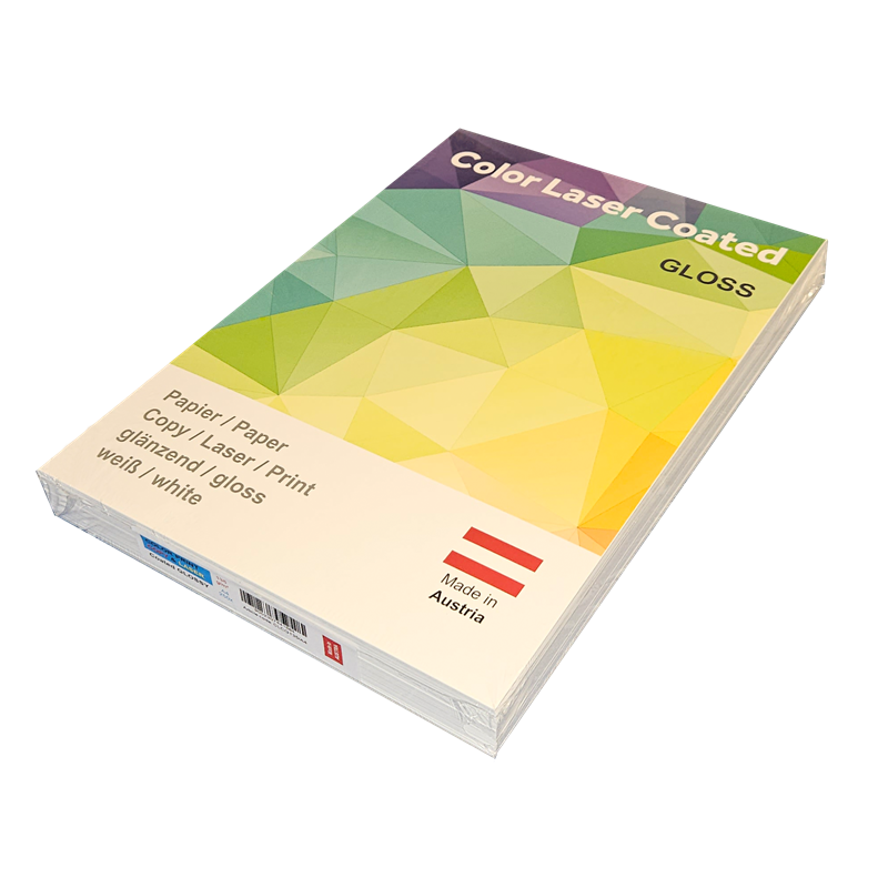 Color Laser Coated Glossy 135g A3, 250 listů