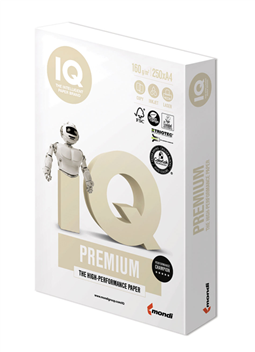Papír IQ Premium A4 160g, 250 listů