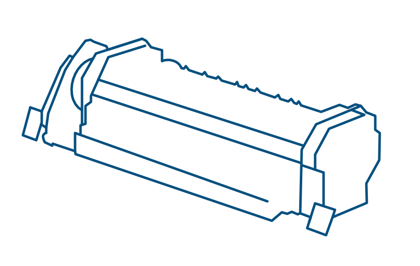 Fixační jednotka pro bizhub 5000i, 5020i